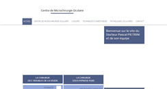 Desktop Screenshot of microchirurgie-oculaire.fr